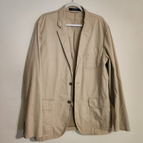 Polo R.L. Tan Shell Jacket - Picture 1 of 6